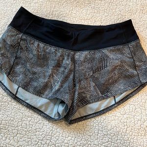 Lululemon 2.5 inch Speed up Shorts size 4